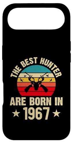 The Best Hunter Are Born in 1967 Funny Say Hunting Lover �X�}�z�P�[�X iPhone Air �p