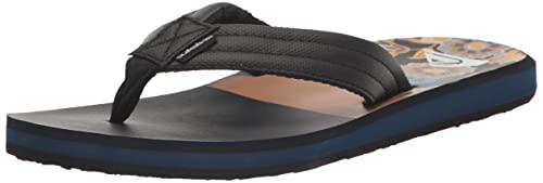 Quiksilver Men's Carver Print Flip Flop Sandal