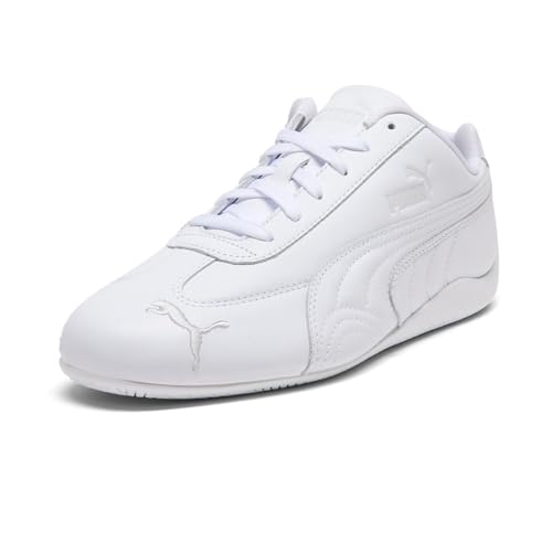 PUMA Mens Scuderia Ferrari Speedcat Miami Sneakers Shoes Casual - White2