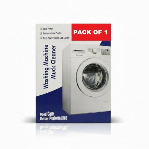 Image of Washing Machine Drum Cleaning Powder Compatible with Samsung Washing Machine Cleaner & Descaling Powder, Descaler for top load and front load, Drum Cleaner Descaling powder | PACK OF 1