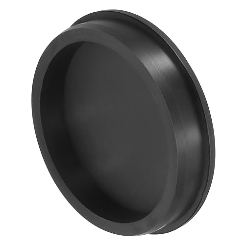 Image of UXCELL High Temp Silicone T-Shaped Rubber Stopper - Dia 92mm /3.62 inch, Waterproof & Sealing Plugs - Black, Pack of 1 (OD 98mm)