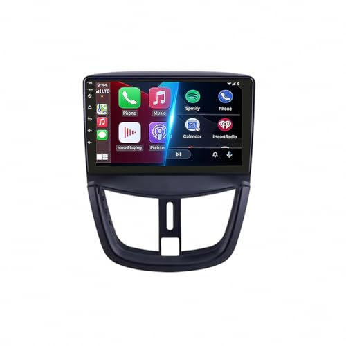 Navegador GPS para Peugeot 207 2006-2012 con pantalla táctil de 4 núcleos y mapas de Europa