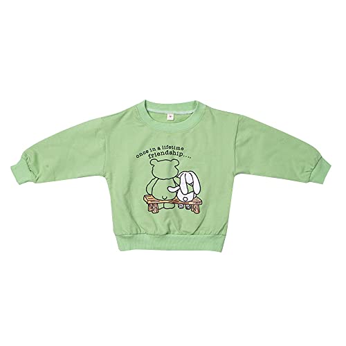 Image of Hopscotch Girls Cotton Blend Round Neck Sweatshirt