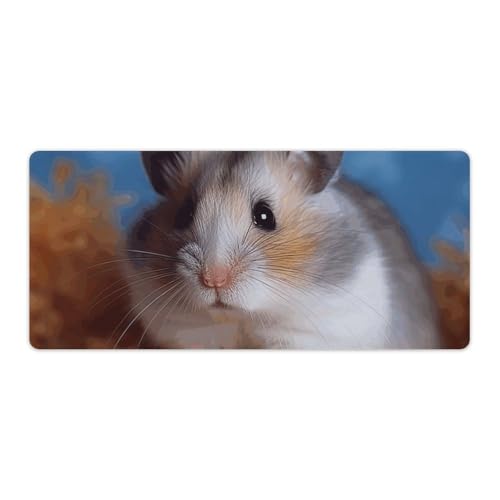 Grand tapis de souris de jeu étendu pour ordinateur portable et bureau noir