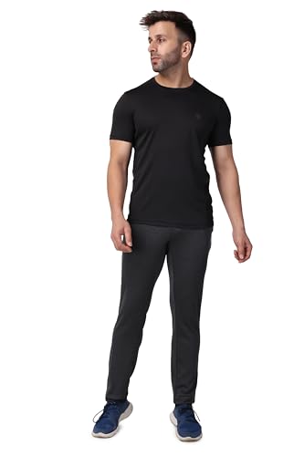 Image of Men's Athletic Crew Neck T-Shirt - Moisture-Wicking Gym & Casual Workout Shirt