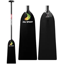Z&J SPORT Dragon Boat Paddle Carbon Fiber, IDBF Approved Paddle with T Handle for Dragon Boat Paddler, Full Carbon Dragon Boat Paddles for Dragon Boat Team