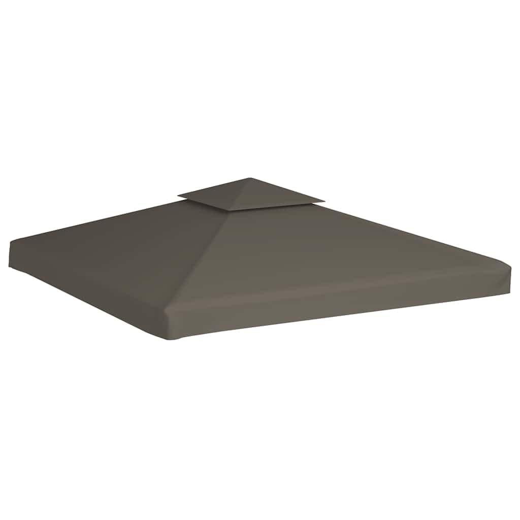 Płótno Belvedere 2 poziomy 3x3 m Szarobrązowe