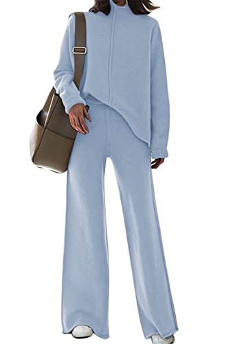 TOLENY Two Piece Lounge Sets for Women Knit...