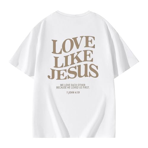 Girls Christian Short Sleeve T Shirts Kids Summer Oversized Tops Casual Crewneck Basic Tees 3-14Y3