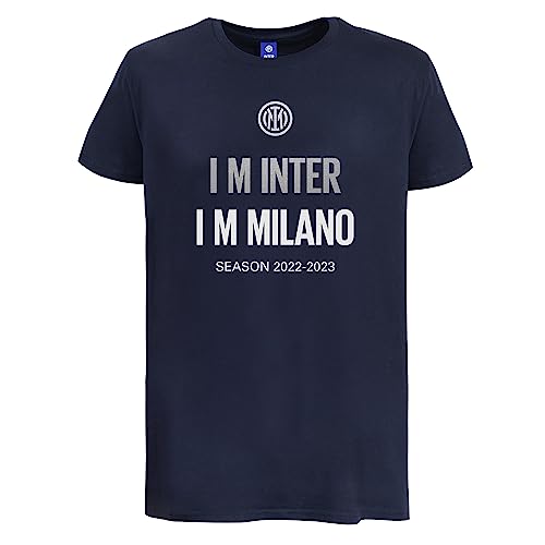 Inter - Camiseta de Campeones IM Milano IM Europe, 2022/2023, para Adultos, Varios tamaños Disponibles - USA la Camiseta Exclusiva para la Victoria de la Liga de Campeones, Producto Oficial