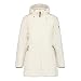 Produktbild ICEPEAK Agra Fleecejacke für Damen mit verschließbaren Taschen und Einer Kapuze, Farbe:Weiß, Größe:M