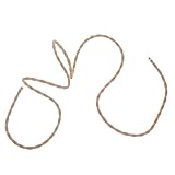 Kisangel Twisted Electric Rope Vintage Pendelleuchte Kabel Mm² Kupferkern Retro Stromkabel mit Hanfseiloptik für Restaurant Wohnzimmer Esszimmer Sichere Flexible Installation