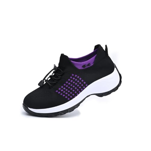 Comfort Wear Orthowear Shoes for Women, Women's Comfortable Casual Ladies Athletic Shoe Non Slip Thick Bottom4