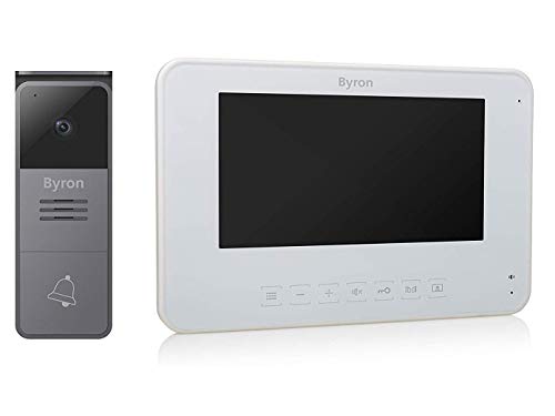 Visiophone 2 Fils Byron – Ecran 7 Pouces Boutons Tactiles – Caméra VGA