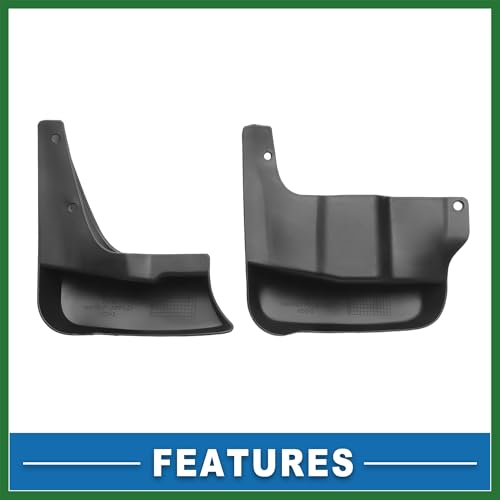 Image of Motoforti Mud Flap Splash Guard with Mount Accessories Front & Rear Side Mud Guard for Toyota Sienna 2004-2006 (Set of 4) Long-lasting