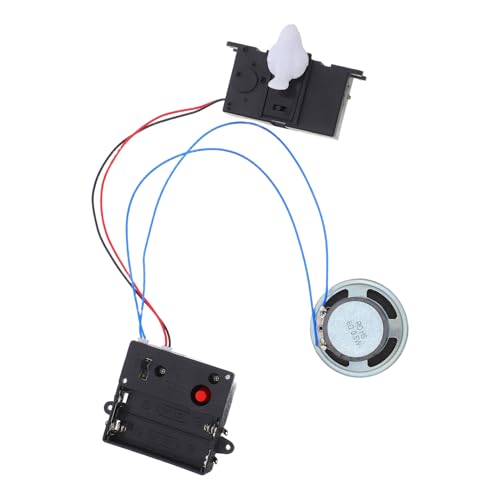 TOYANDONA Mecanismo de Repuesto para Reloj de Ave sin Motor Piezas de Reloj de Cuarzo Timbre Horario Ultrasilencioso Kit de Reparación Vintage Compatible