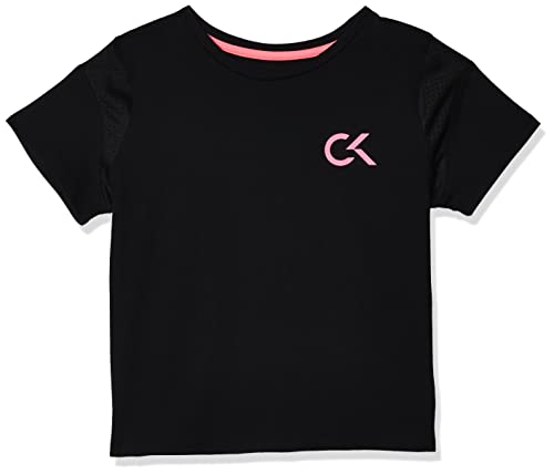 Image of Calvin Klein Girls Short Sleeve Active Legacy Logo T-Shirt