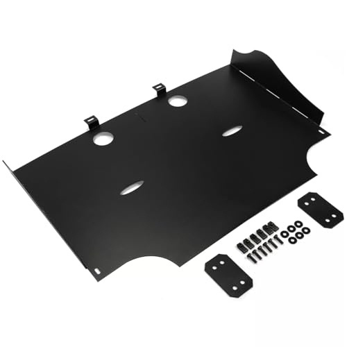 image for TECHVALET Steel Rear Skid Plate Lower Plate Made for Ford F-150 3.5L E
