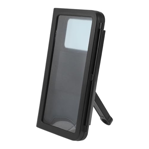 Support de fixation téléphone moto rétroviseur en alliage ABS noir pour écran 4.7-7 pouces