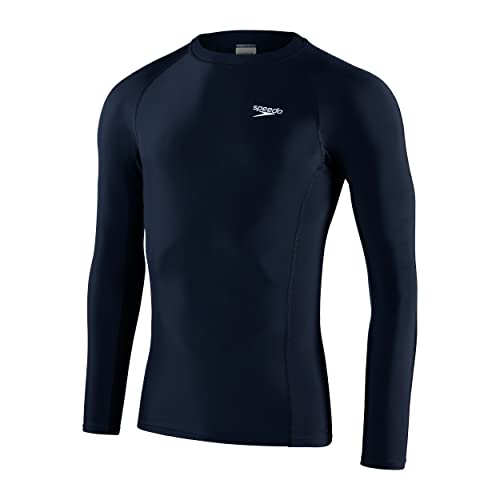Camiseta Rash Top Hombre Speedo de manga larga y protección solar