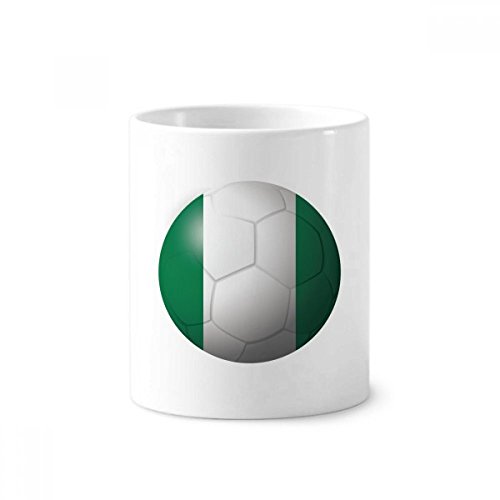 Cadeau Nigeria tasse en céramique blanche originale pour fans de football