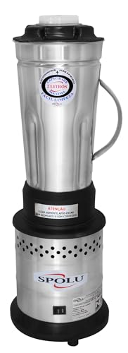 Liquidificador Industrial Alta Rotação 2 Litros 800w Inox Spolu 220v Mb SHOPP
