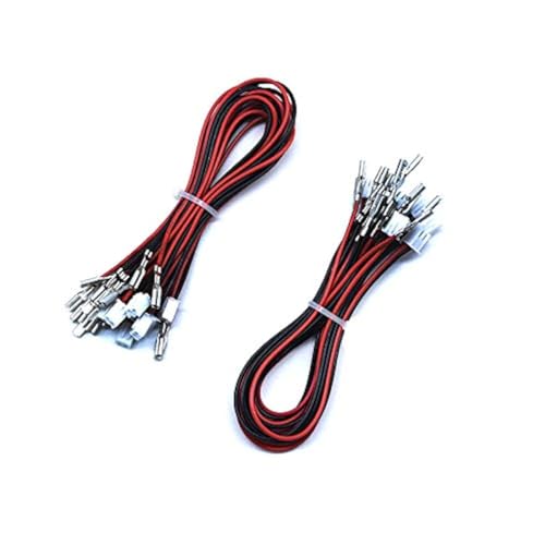 Arcity 20 Pcs Arcade Button Wires Harness Cable for Zero Delay USB Encoder PCB with 0.110" 2.8mm Terminals Compatible with Arcade LED Buttons & Sanwa Style Buttons New