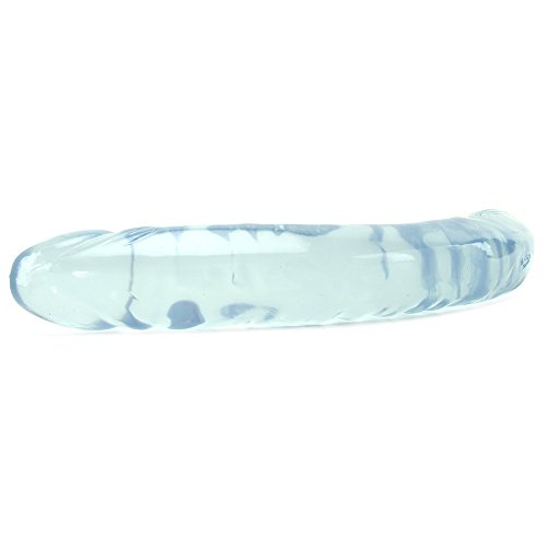 Doc Johnson Crystal Jellies - Double Dong -18 Inch - Double Sided Dildo - Clear #TOP6
