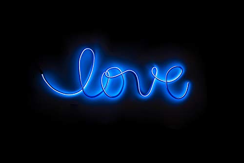Image of We R Makers Happy Jig Neon Wire-Electric Blue