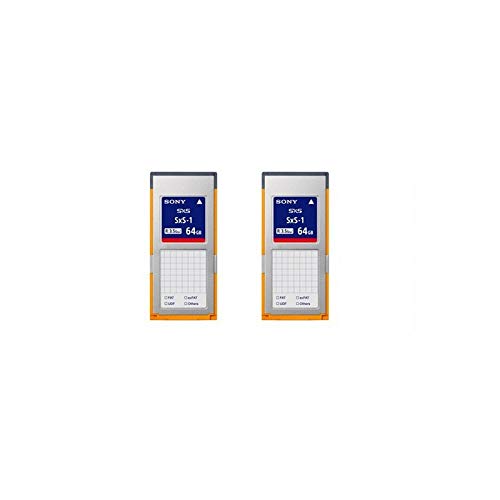 Amazon | Sony 2SBS64G1B | SxS-1 G1B 64GB メモリーカード 2パック