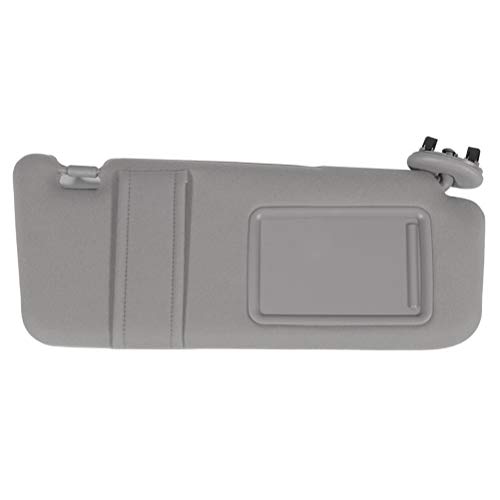 AUTOMUTO fit for 2006-2011 for Toyota for Camry Gray Right Passenger Side Sun Visor Assembly Windshield Sun Visor Mirror