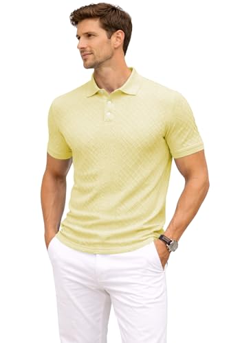 Image of TOPLOT Men's Polo T Shirt | Half Sleeve Design | Comfortable Fit Wear | Stylish Casual Look | Breathable Feel |Modern Style | Easy Movement | Casual & Everyday Wear (5244)