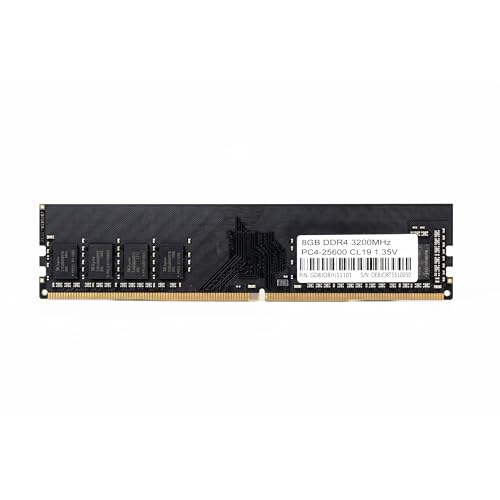 ionz - 8GB (1x8GB) DDR4 RAM - UDIMM 3200MHz PC4-25600 CL19 1.35V Desktop System Memory High-Performance Computer Memory Module Upgrade - OEM (8.0 GB)