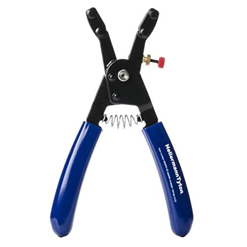 HellermannTyton ASNP2-22 Mechanical Vertical Snapper Hose Clamp Tool for Snappers 2-22