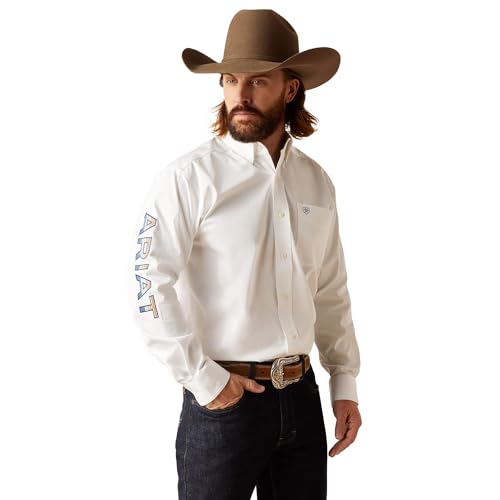 Image of ARIAT Team Logo Twill Classic Fit Shirt