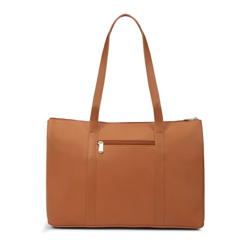 Image of Caprese Basil Large Tote Bag for Women with Shoulder Straps | Fits Up to 16 Inch Laptop| Stylish Handheld Bag, Multi-Compartment Design for Work, Travel, Shopping | Essentials & Daily Use