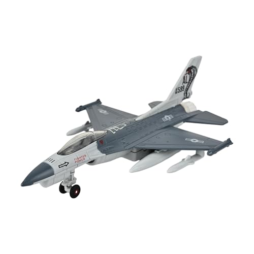 Image of Toys Uncle Diecast Aeroplane Scale Model, (1:400 Fighter Aeroplane with Light and Sound (Type 17))