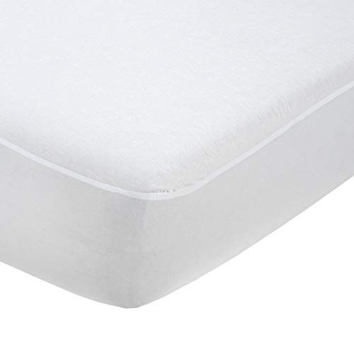 donurmy – Protector Colchón/Cubre colchón Tencel, Antibacteriano, antiácaros, Impermeable, Transpirable, Cama 120x190/200 cm (Más Medidas)