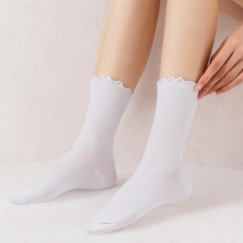 Image of Losa Kute Ruffle Socks Woman