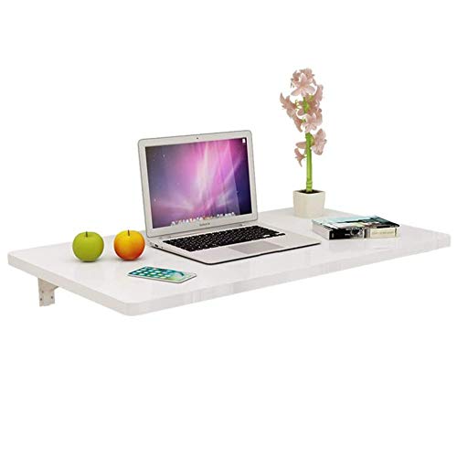 Table murale pliante pour un coin repas ou un bureau d'étude calme