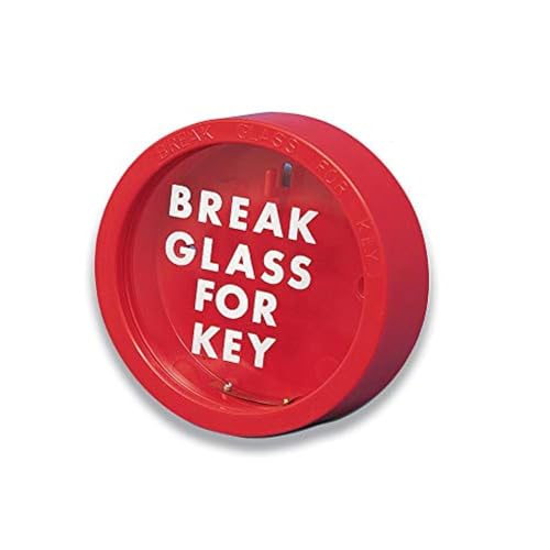 Firechief KB1 Circular Break Glass Key box,Small