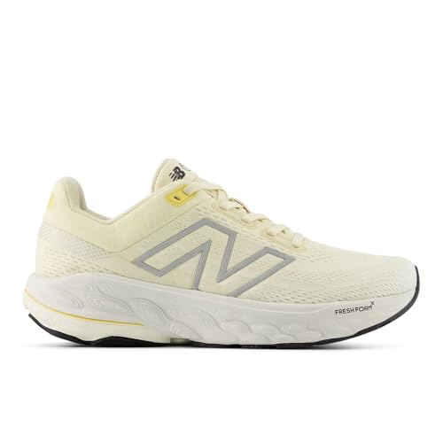 New Balance New Balance Women's Fresh Foam X 860 V14 Running Shoe, Calcium/Sea Salt/Clementine, 10.5 M