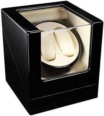 FENOKD Mechanical Watch Shaker Piano Paint Automatic Watch Winder Box, Super Silent, 4 Automatic Rotation Watch Winder Case - 2 Winder Positions
