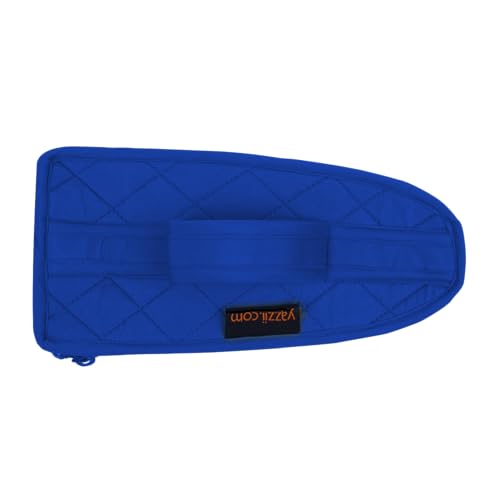 Image of Yazzii Mini Iron Storage Case - Iron Protective Cover - Travel Iron Holder with Handle & Zipper Closure - Dustproof & Easy To Carry -Royal Blue
