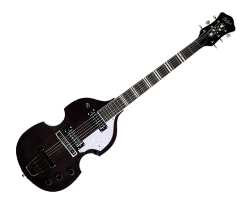 Hofner Pro Ignition - Guitarra para violín, color negro transparente