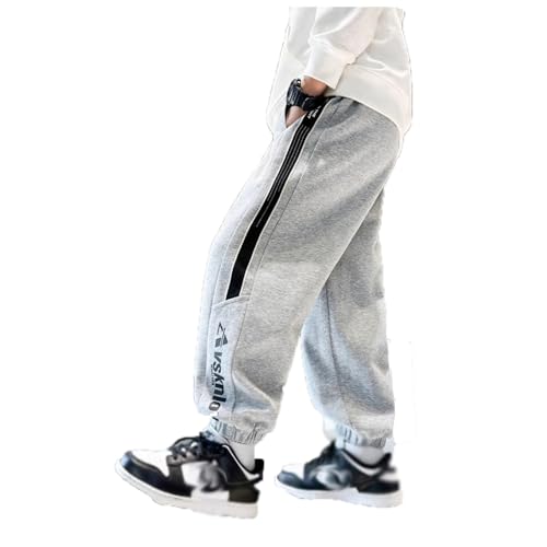 Pantalón Chándal Niño Chandal Niño Chandal 14 Años Pantalones Cargo Deportiva Pantalon Gris Impermeables Fatos De Treino Criança Menino 9 para Portero Calças Fato 7 Boxeo Casual Ropa Polar 160 Blanco