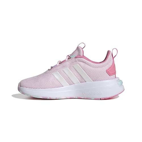 adidas Racer TR23 Sneaker, Clear Pink/Zero Metallic/Bliss Pink, 7 US Unisex Big Kid4