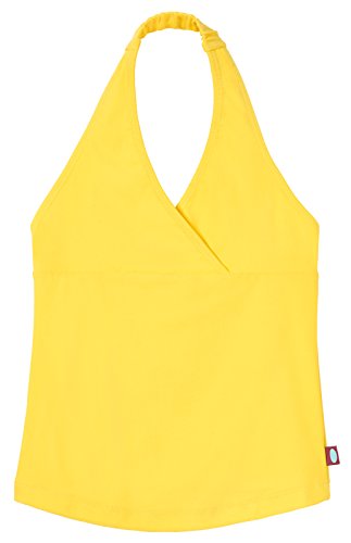 Image of Polkadot Girls' UPF 50+ Swim Halter Top by City Threads