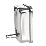 Photo Gallery gatuida dispenser da parete in acciaio inossidabile dosatore manuale per bagno casa e hotel erogatore liquido robusto e facile da usare capienza installazione stabile foratura Photo Gallery gatuida dispenser da parete in acciaio inossidabile dosatore manuale per bagno casa e hotel erogatore liquido robusto e facile da usare capienza installazione stabile foratura
