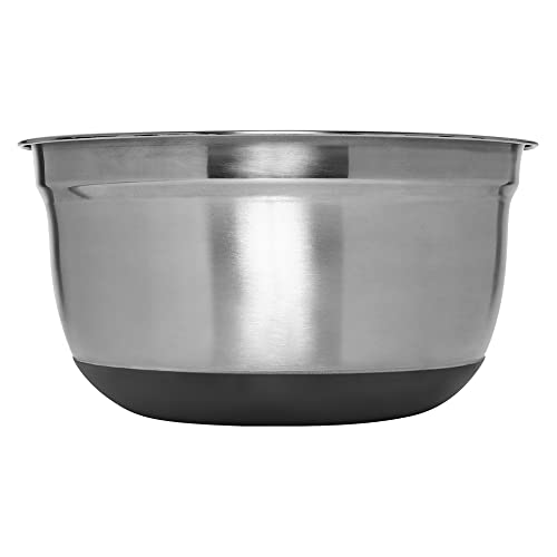 Mimo Style Bowl 1,4L 17cm, Feita Inteiramente de Aço Inoxidável Com Fundo Em Silicone. Com Acabament